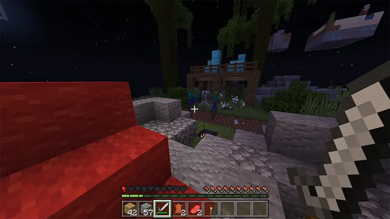 Скриншот Половина сердца Skyblock №2