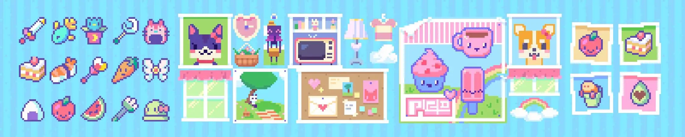 Набор текстур «Прелестный» panorama