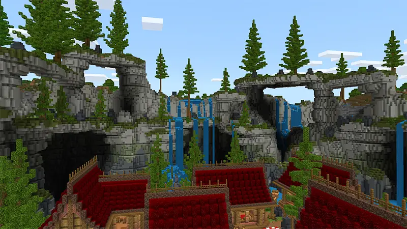 Скриншот Деревня в кратере №1