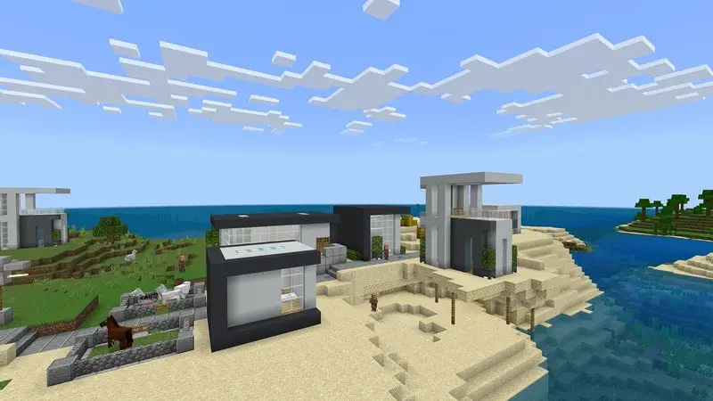 Скриншот Улучшенные современные деревни №4