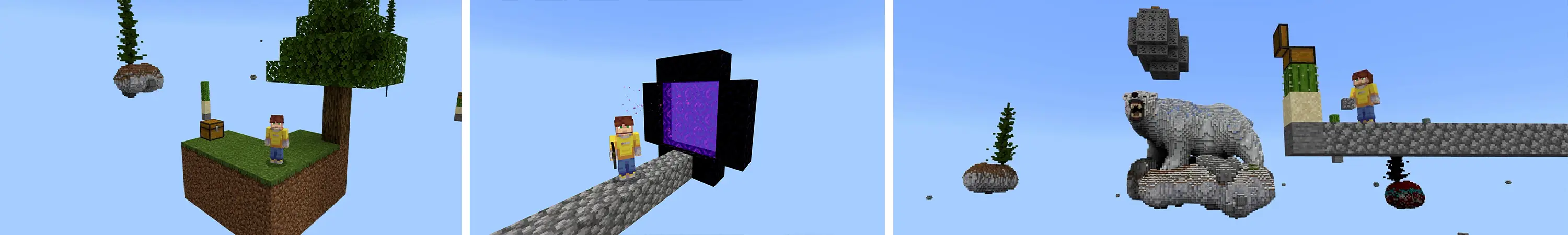 ВЫЖИВАНИЕ В SKYBLOCK panorama