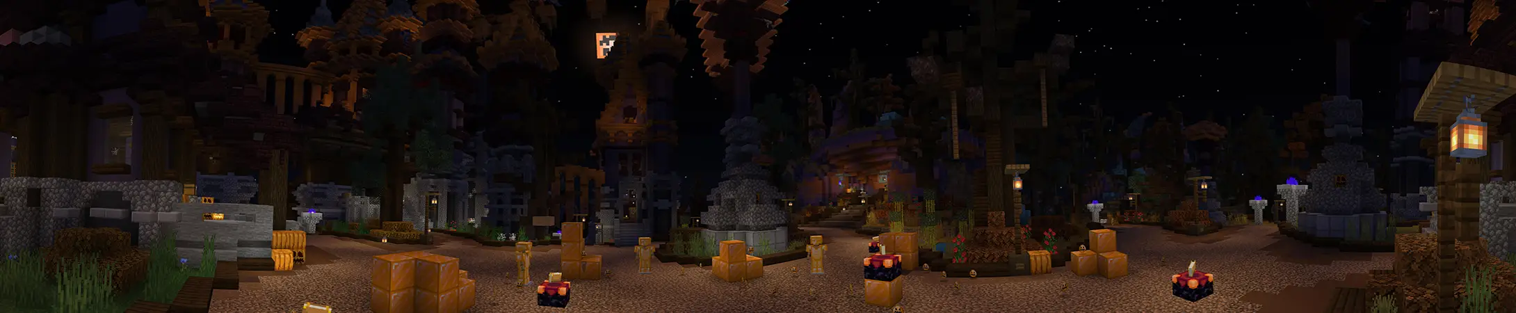 Приключение в стиле Хэллоуина panorama