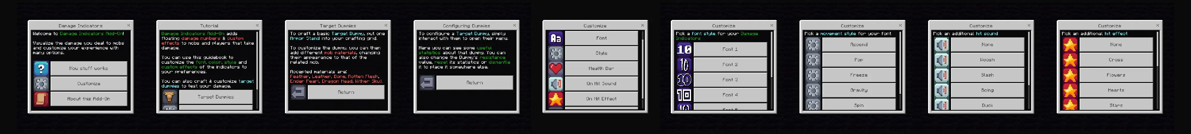 DAMAGE INDICATORS 2.0 Add-On panorama