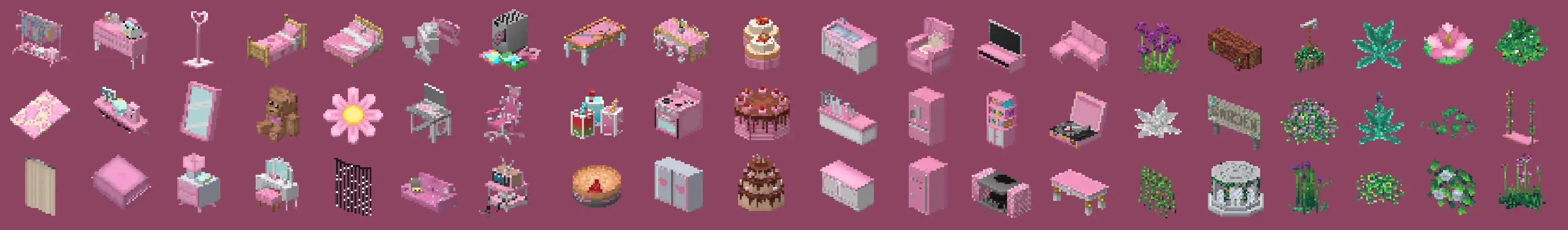 Розовый мир panorama