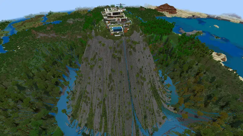 Скриншот Современный горный особняк №1