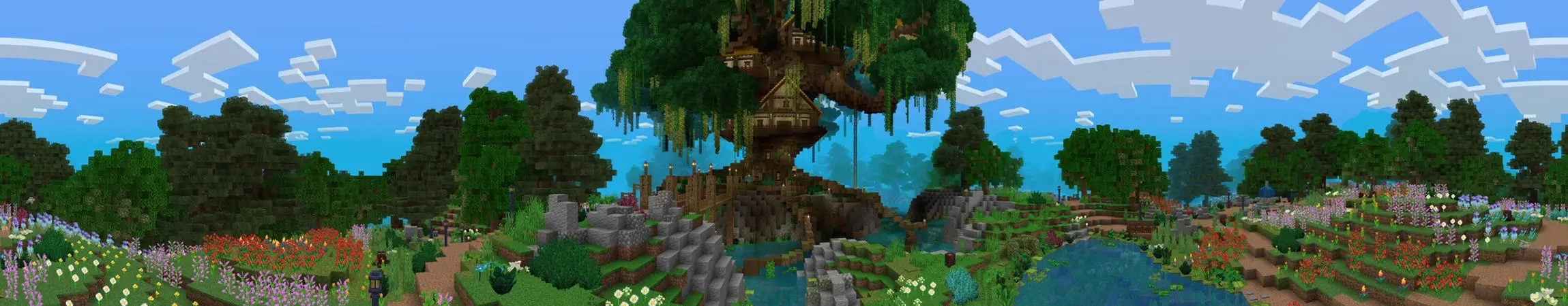 Цветущее измерение panorama