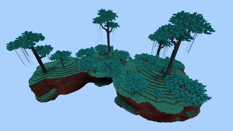 Скриншот Испытание «Один блок» Skyblock №2