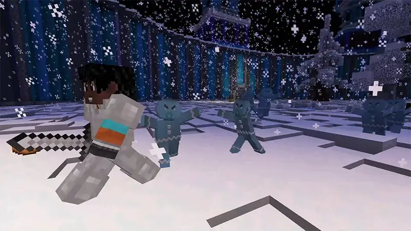 Скриншот Арктическая арена для мобов №3