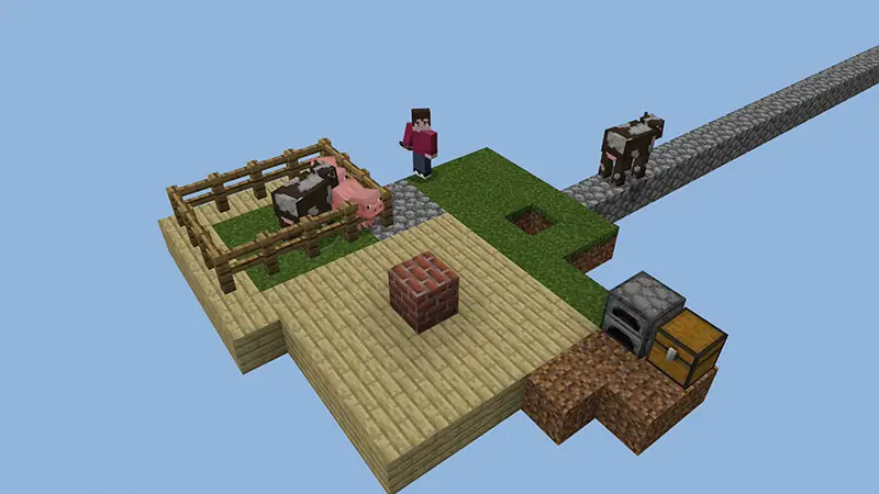 Скриншот ВЫЖИВАНИЕ С ОДНИМ БЛОКОМ! №5