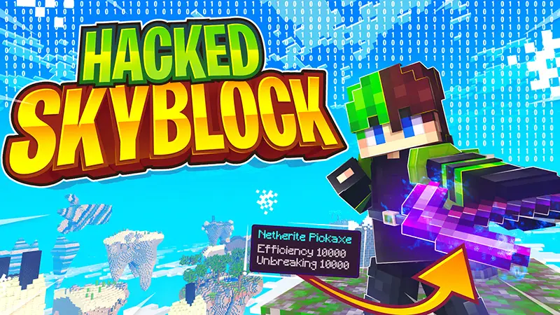 Взломанный Skyblock