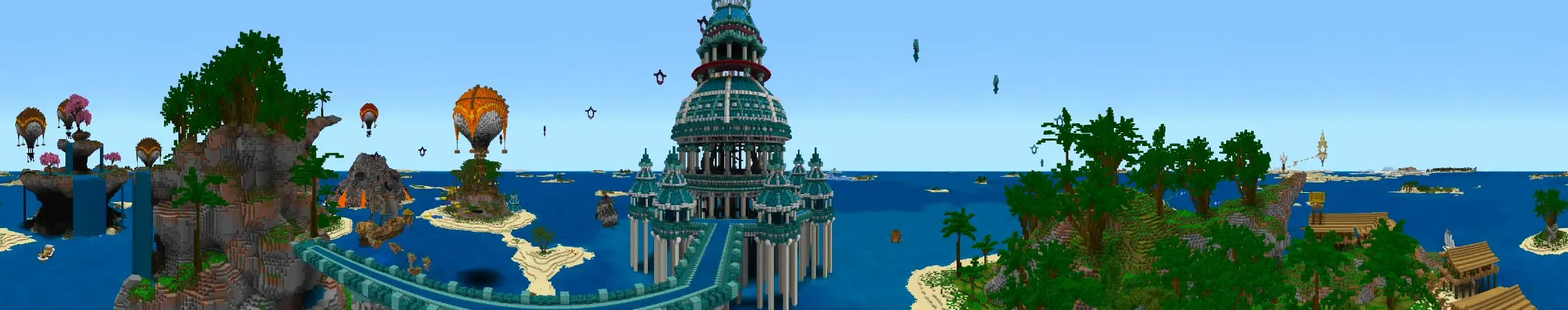 Песчаный курорт panorama