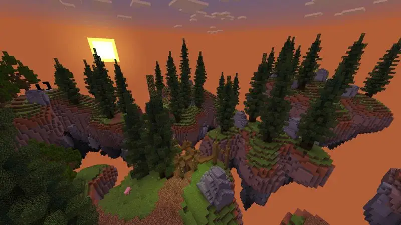 Скриншот Волшебные небеса в вечнозеленом стиле №5