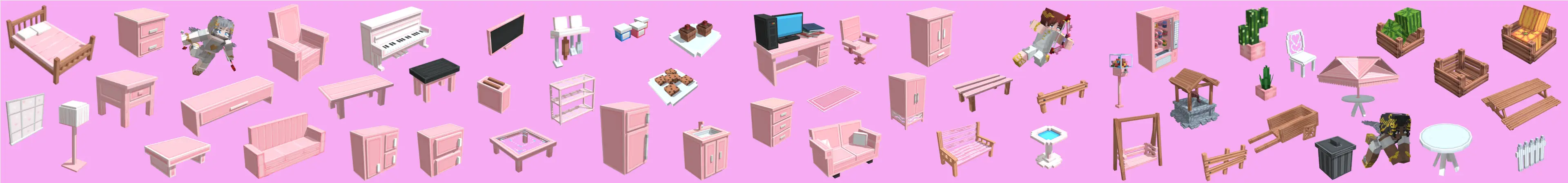 Блок удачи в Skyblock: День святого Валентина panorama