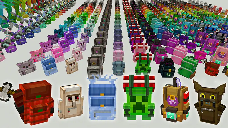 Скриншот Дополнение «Рюкзаки» №1