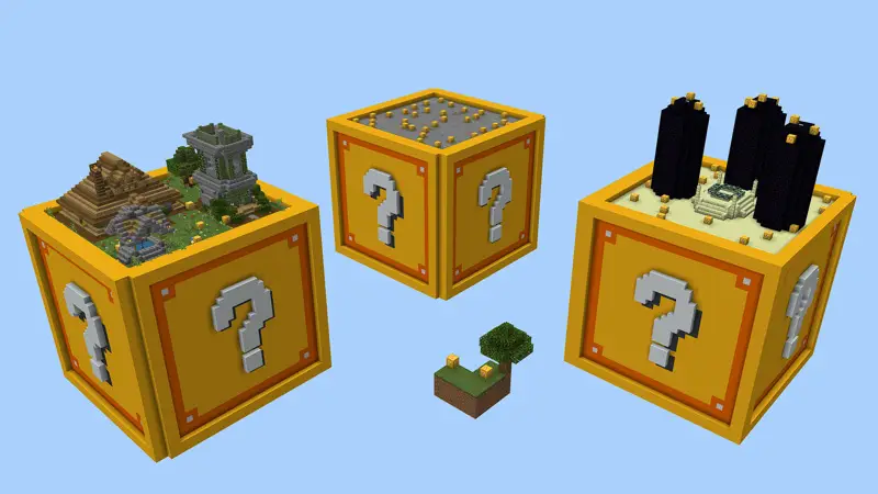 Скриншот Гигантский Skyblock на удачу №4