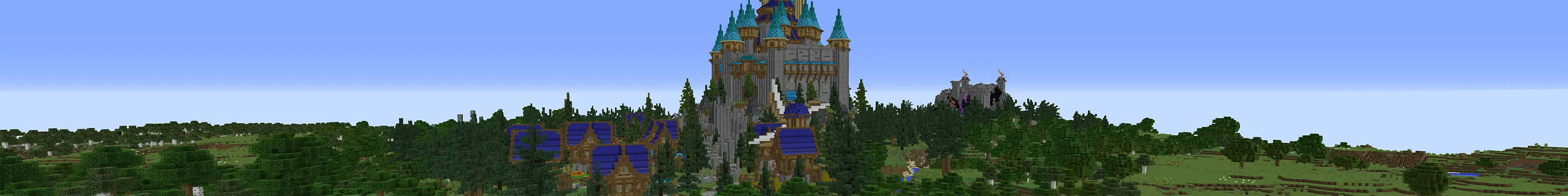 Нападение дракона panorama