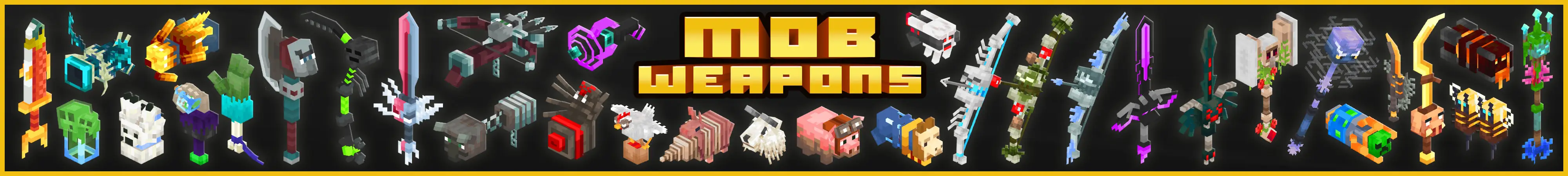 Оружие мобов panorama