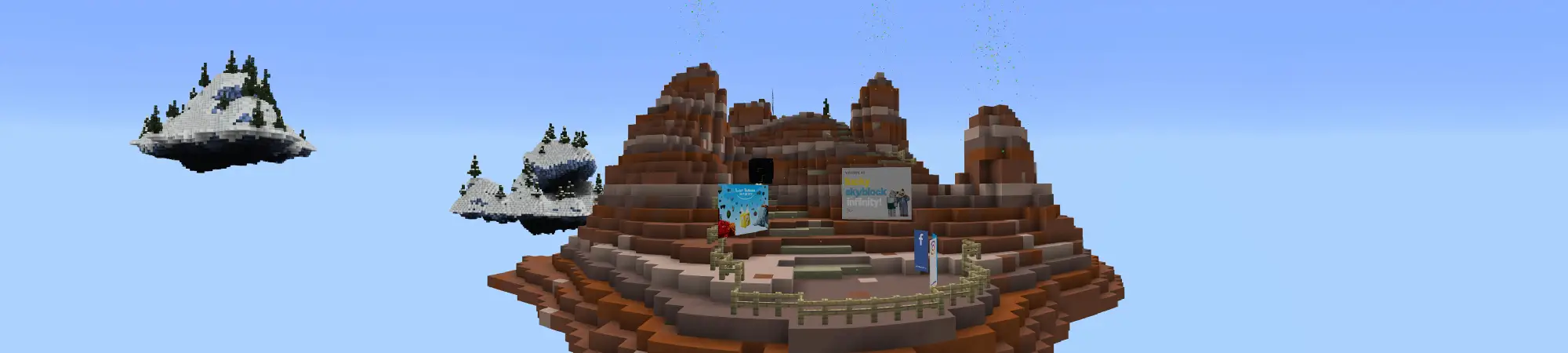 Skyblock на удачу: бесконечность panorama