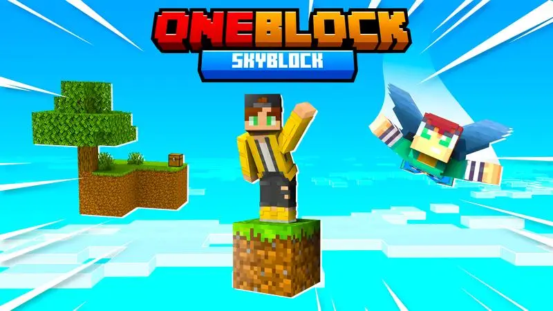 Skyblock с одним блоком!