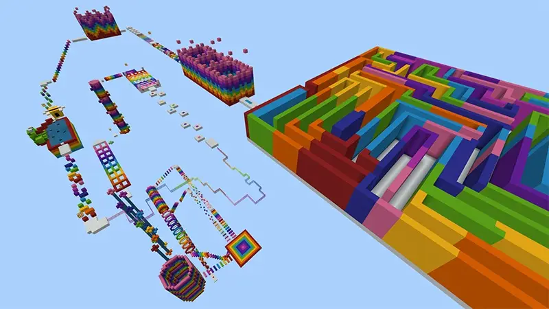 Скриншот Радужные Обби №3