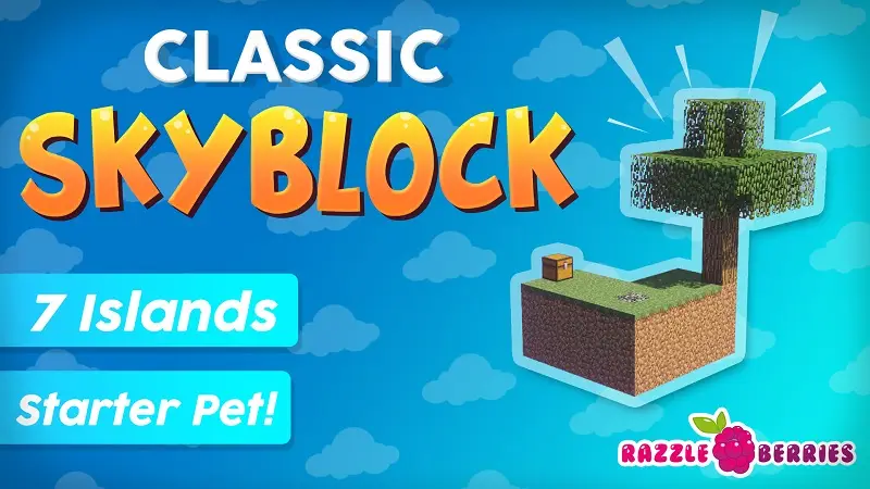 Классическая игра Skyblock
