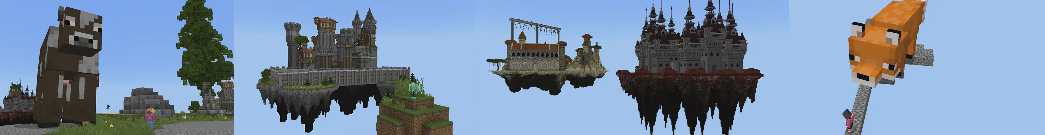 Skyblock: ГИГАНТСКИЕ мобы panorama