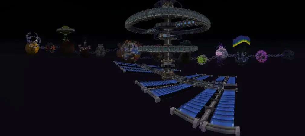 Связка планет: выживание panorama