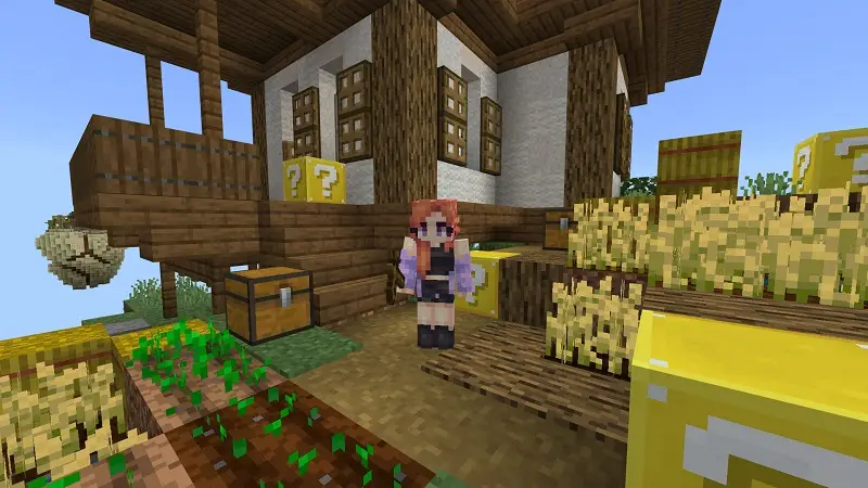 Скриншот Skyblock на удачу №1