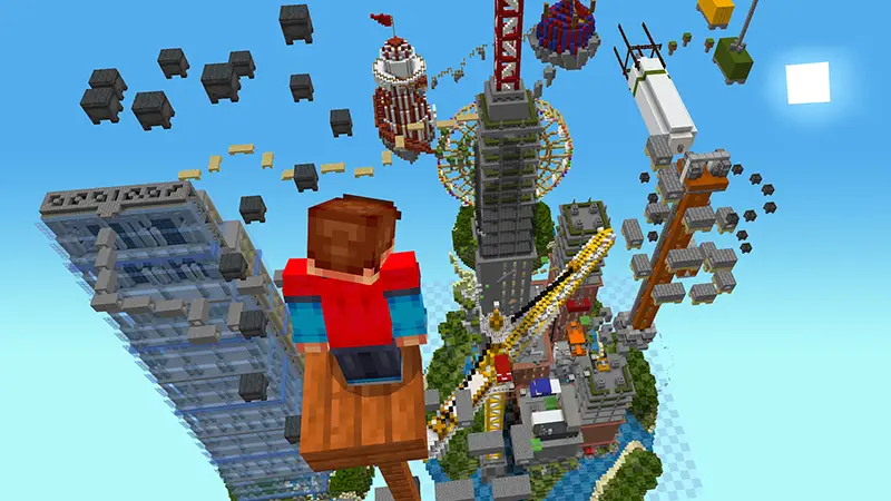 Скриншот Только вверх! Minecraft №2