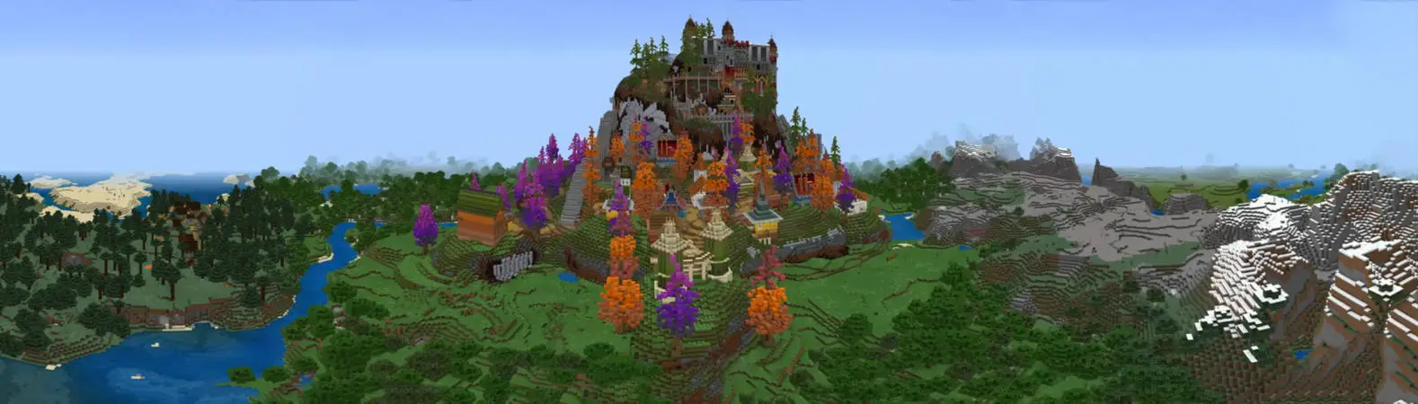 Невероятная крепость panorama