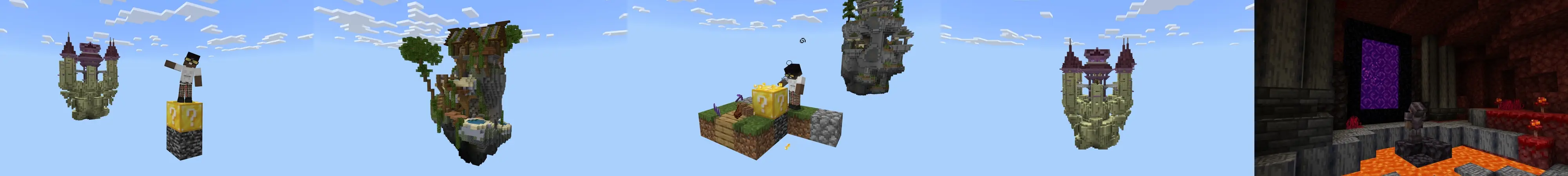 Один блок: блок удачи panorama