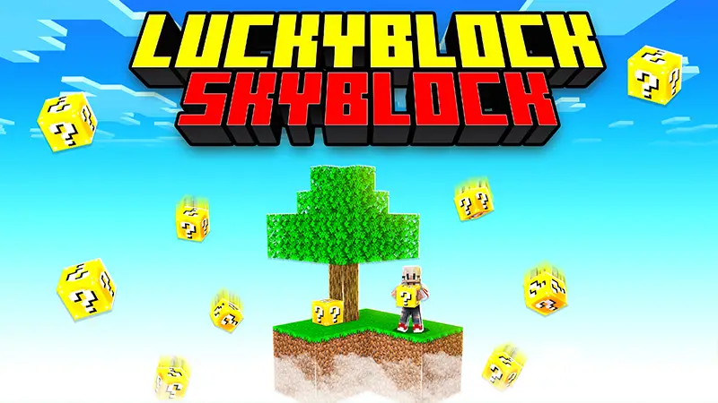 Блоки удачи в Skyblock