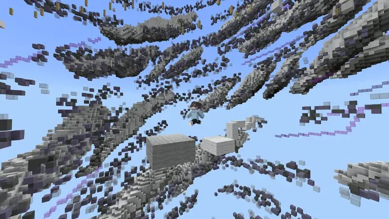 Скриншот Паркур в торнадо №2