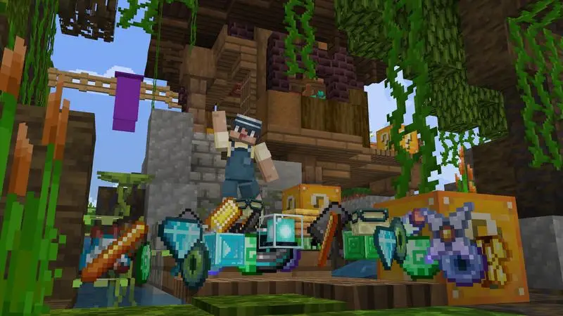 Скриншот Skyblock на удачу №3