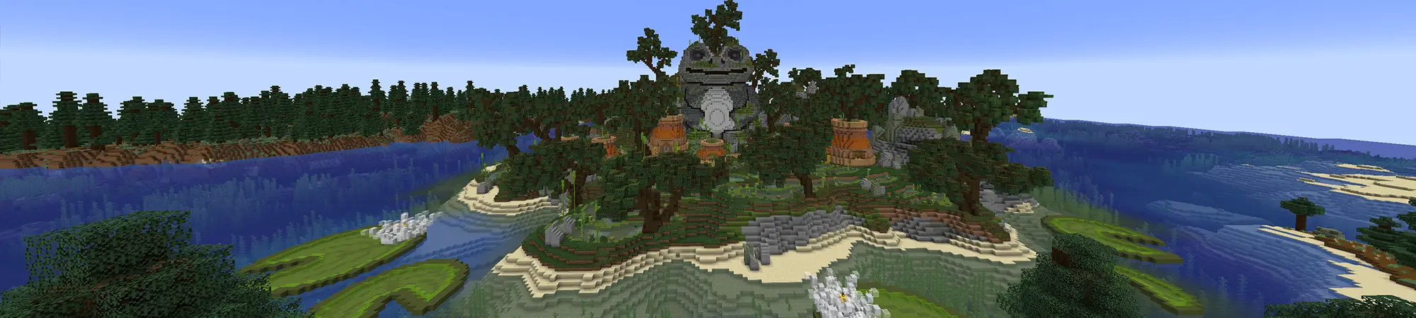 Лягушачий остров panorama