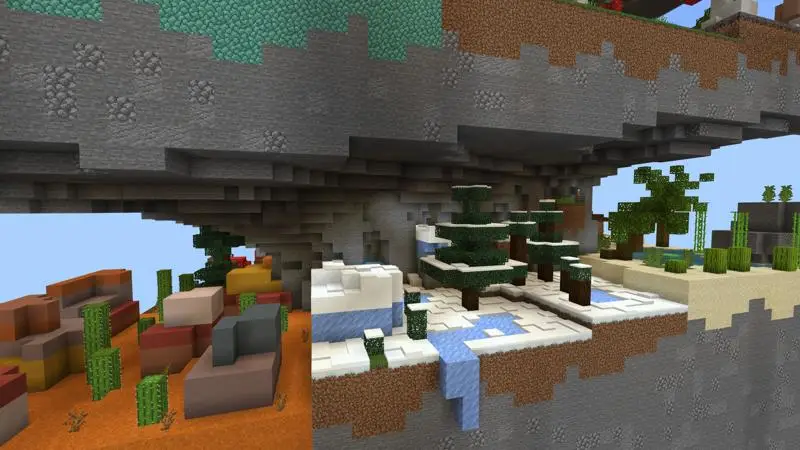 Скриншот Паркур через измерения: Верхний мир №5