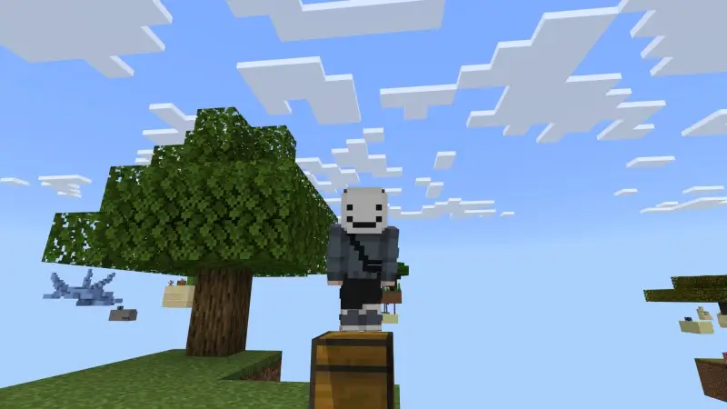 Скриншот Оригинальная игра Skyblock №1