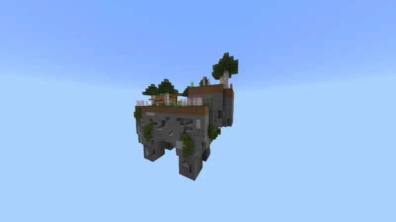 Скриншот Skyblock удачи: добыча от мобов №2