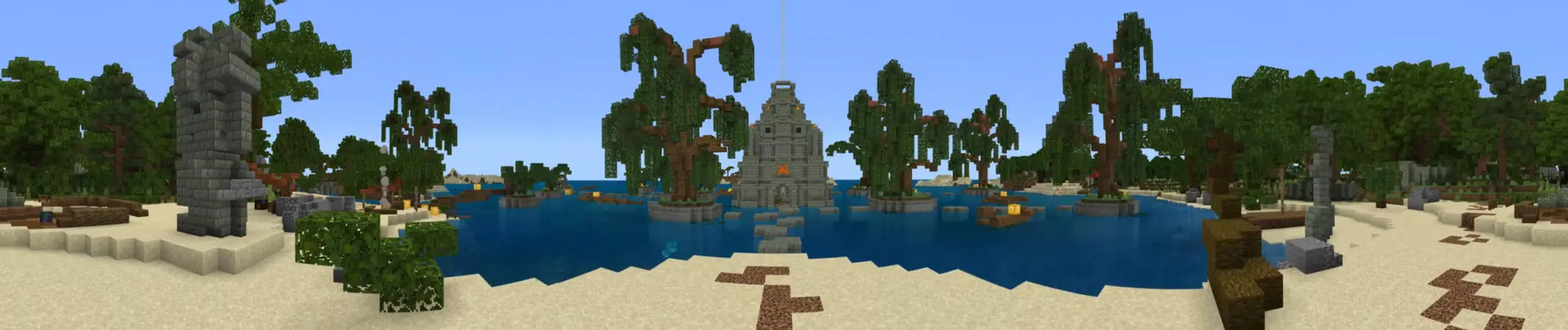 Животные и блоки удачи panorama