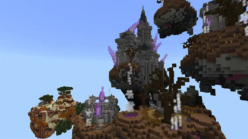 Скриншот Блочные планеты Skyblock №2