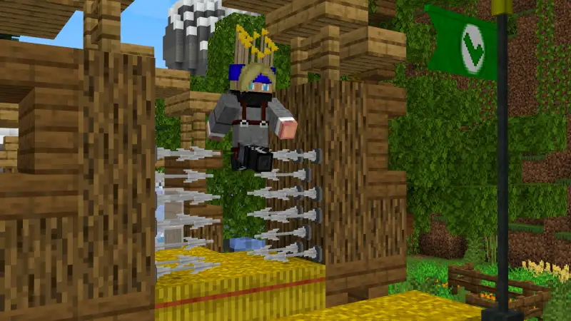 Скриншот Горный паркур и сбрасыватели №1