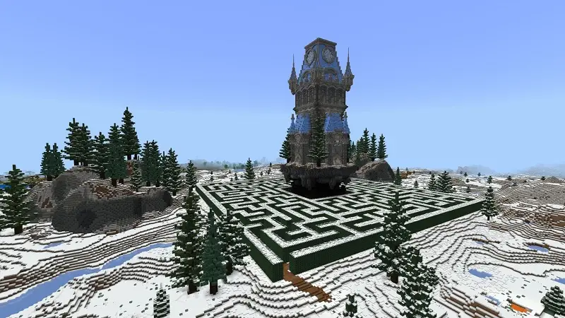 Скриншот Замороженный лабиринт №1