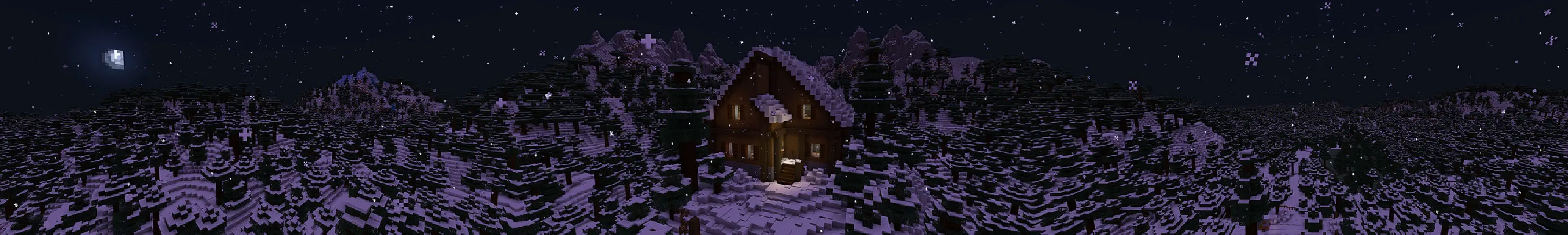 Побег из комнаты: избушка в горах panorama