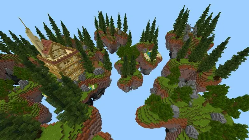 Скриншот Волшебные небеса в вечнозеленом стиле №3