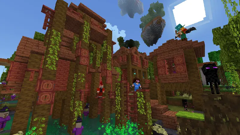 Скриншот Улучшенная карта: Парящие острова №2