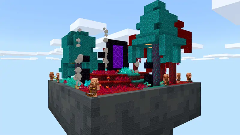 Скриншот Воронка Skyblock №2