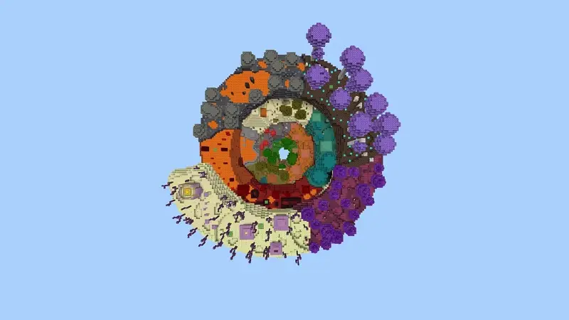 Скриншот Паркур в торнадо №2