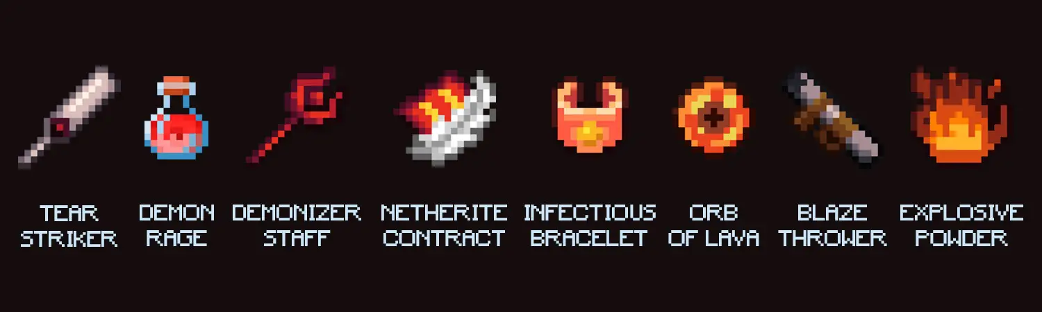 Демоническое снаряжение panorama