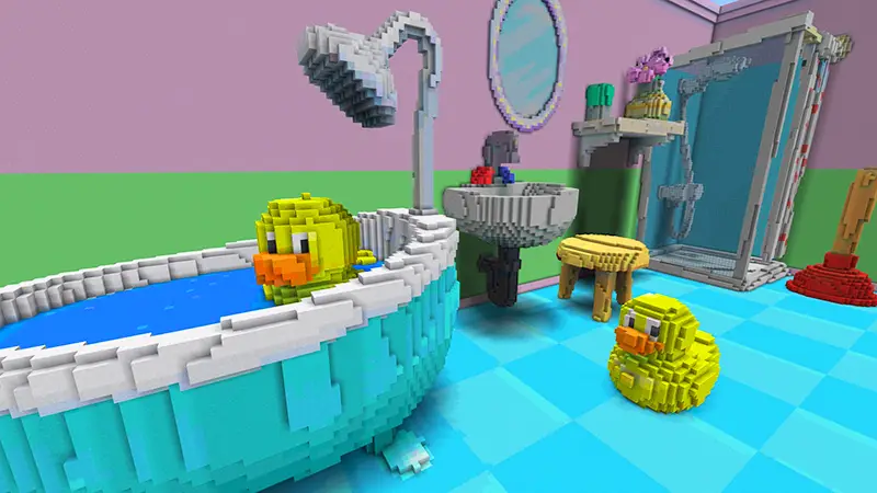 Скриншот Цветные блоки №4