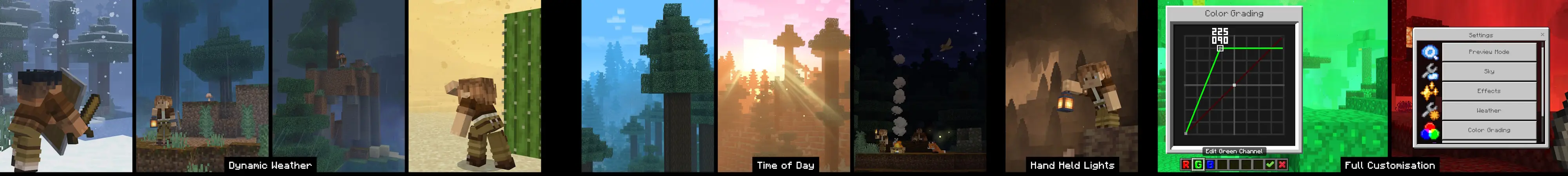 Дополнение «Реалистичные биомы» panorama